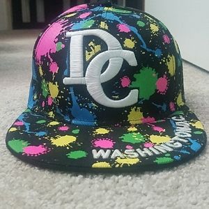 Paint splatter Washington D.C. hat